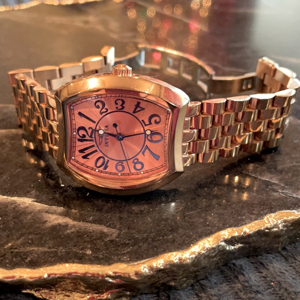 Invicta Angel rose gold color women’s watch
